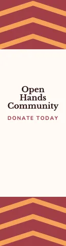 Nonprofit & charity chevrons flag template