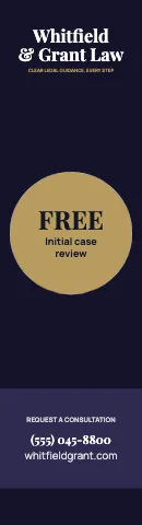 Law firm offer circle flag template