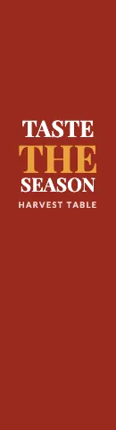 Restaurant stacked words flag template