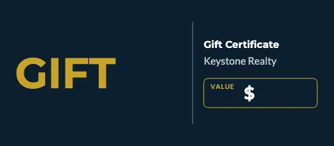 Real estate giant gift gift certificate template