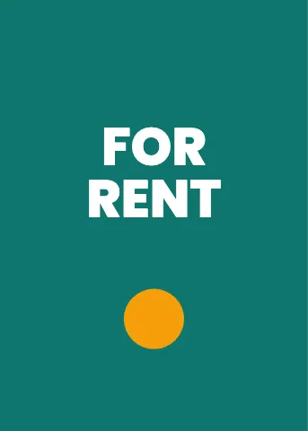 Property management bold greeting card template