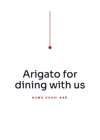 Sushi bar fine line greeting card template