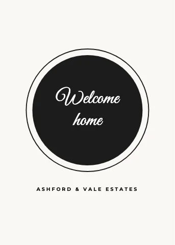 Luxury homes seal greeting card template