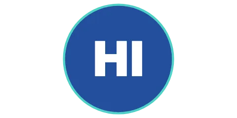 Insurance agency monogram hat template