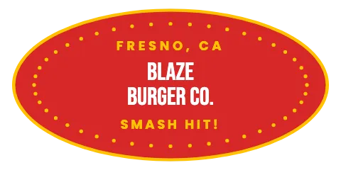 Burger joint oval patch hat template