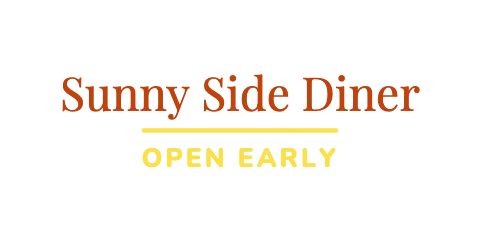 Breakfast diner script hat template