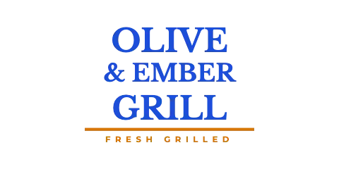 Mediterranean grill stacked wordmark hat template