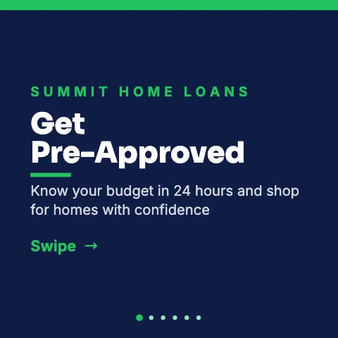 Mortgage & lending services carousel social media post template