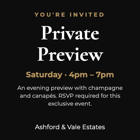 Luxury homes event social media post template