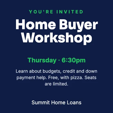 Mortgage & lending event social media post template