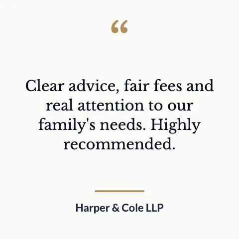 Law & finance testimonial social media post template