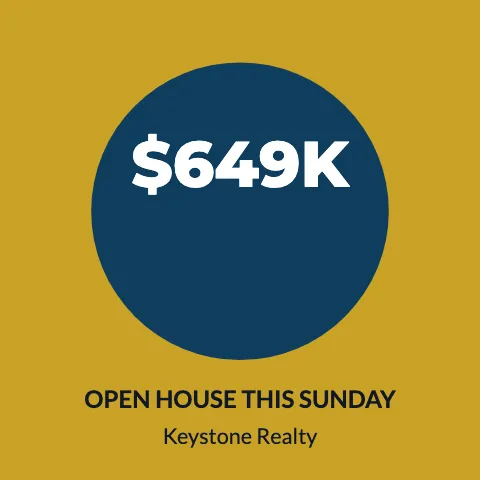 Real estate sale social media post template