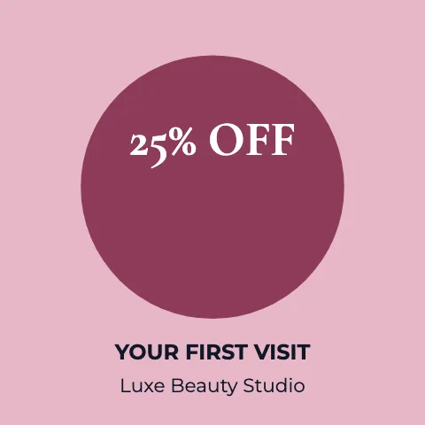 Salon & spa sale social media post template