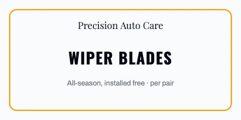 Auto repair framed label template