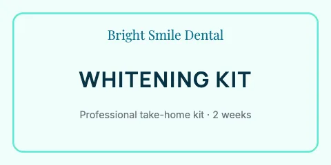 Medical & dental framed label template