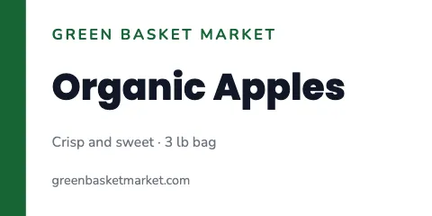 Grocery & market product label template
