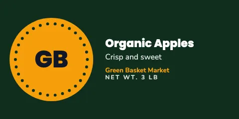 Grocery & market seal label template