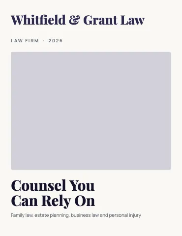 Law firm modern magazine template