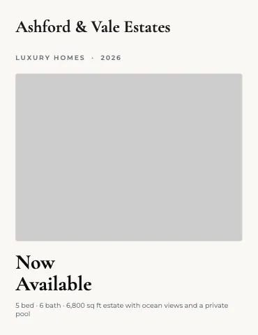 Luxury homes modern magazine template