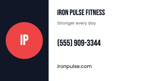 Fitness & gym keep my number magnet template