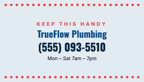 Plumbing & HVAC keep it handy magnet template