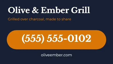 Mediterranean grill phone pill magnet template