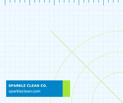 Cleaning services cutting mat mouse pad template