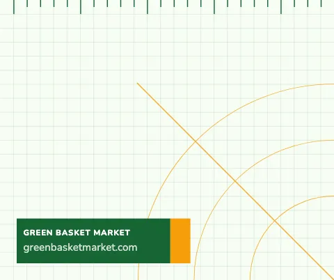 Grocery & market cutting mat mouse pad template