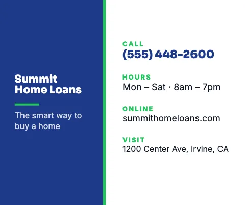 Mortgage & lending desk info mouse pad template