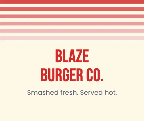 Burger joint stripes mouse pad template