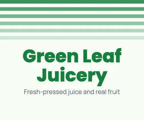 Juice & smoothie bar stripes mouse pad template