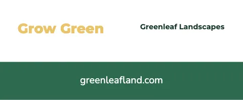 Landscaping colour band mug template