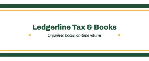 Accounting & tax diner stripe mug template