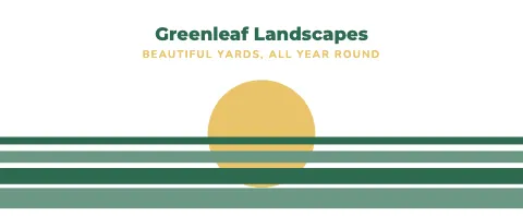 Landscaping horizon mug template