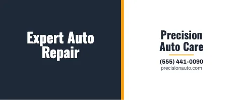 Auto repair two-tone mug template