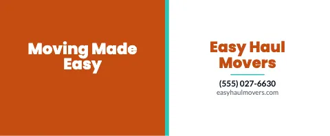 Moving company two-tone mug template