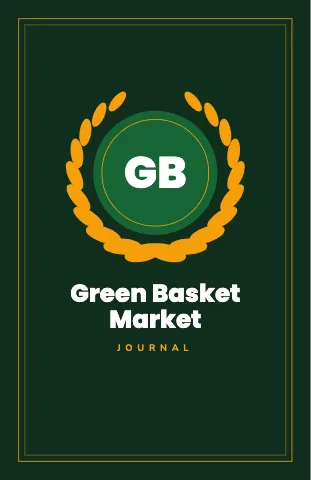 Grocery & market classic crest notebook template