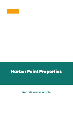 Property management band notebook template