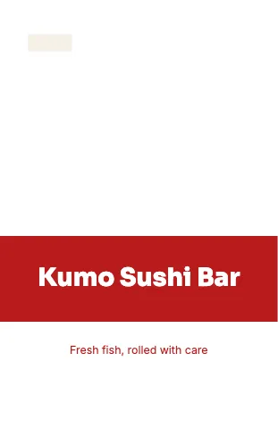 Sushi bar band notebook template