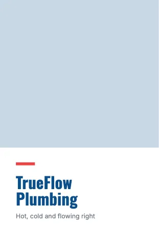 Plumbing & HVAC photo cover notebook template