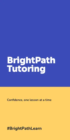 Tutoring bold phone case template