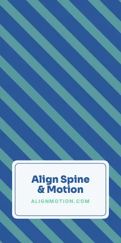 Chiropractic & physio diagonal stripes phone case template