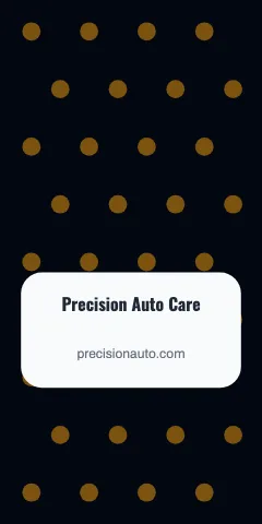 Auto repair dots phone case template