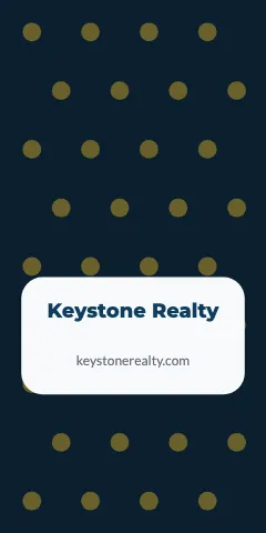 Real estate dots phone case template