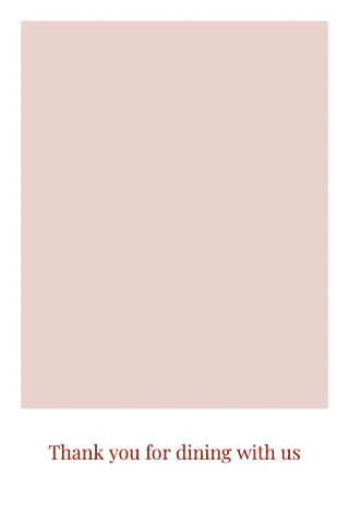 Restaurant white border photo print template