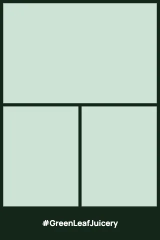 Juice & smoothie bar collage photo print template