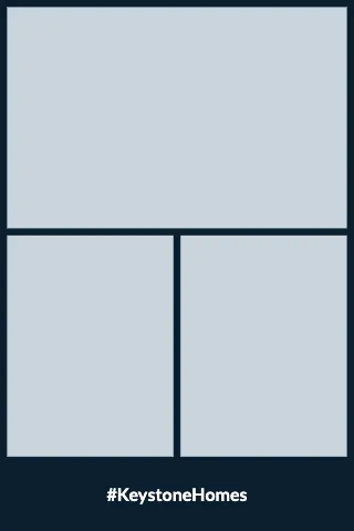 Real estate collage photo print template