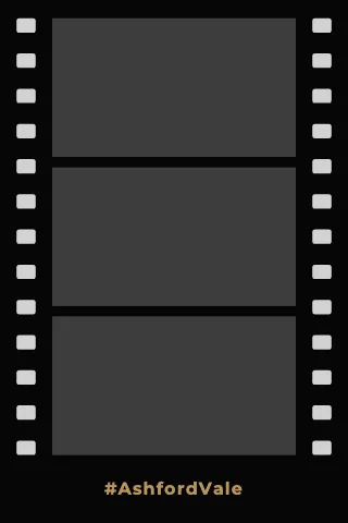 Luxury homes film strip photo print template
