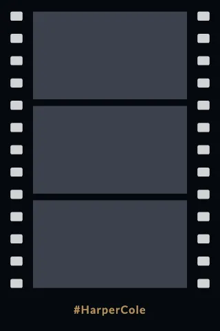 Law & finance film strip photo print template