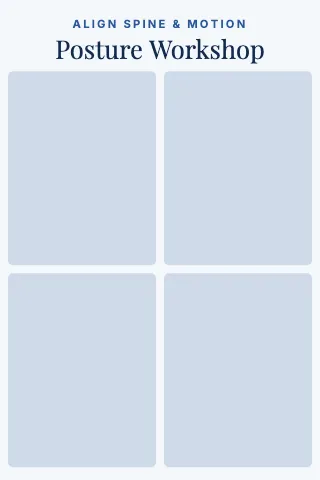 Chiropractic & physio four up photo print template